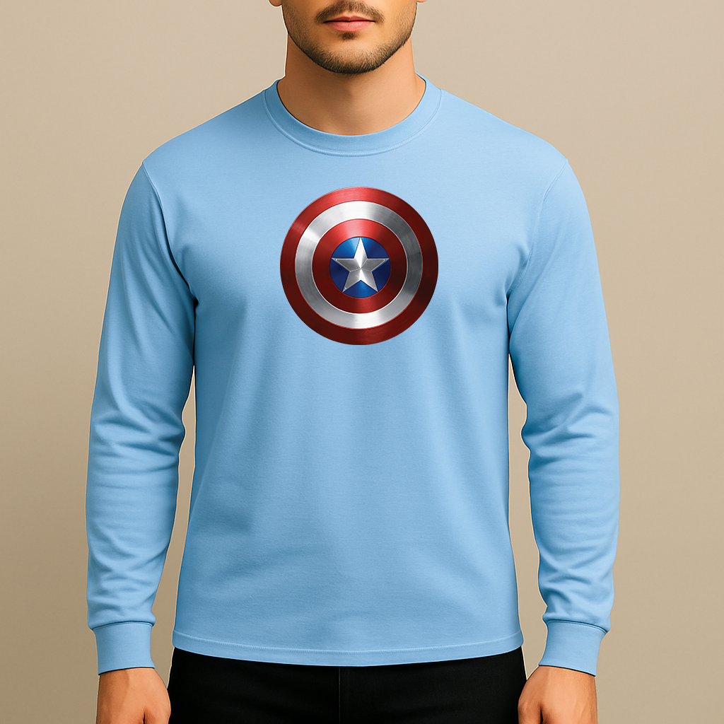 Captain America Long Sleeve T-Shirt