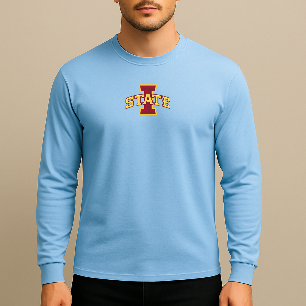 Men's Iowa State Cyclones Logo Long Sleeve T-Shirt