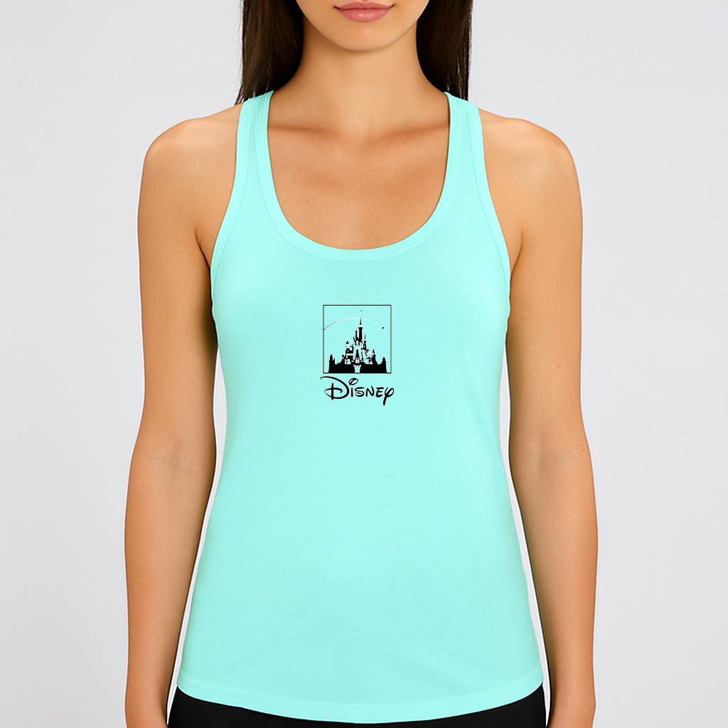 Women's Walt Disney Cartoon  Racerback Tank Top