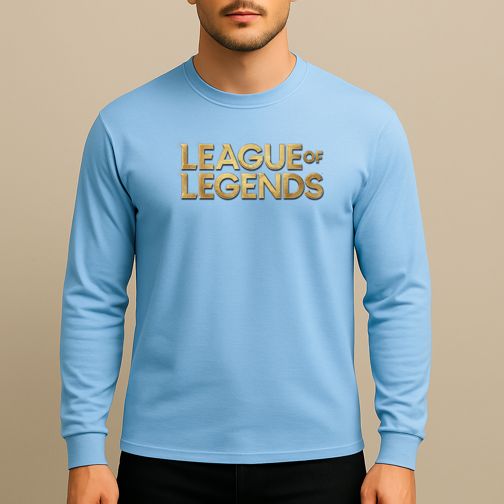 Men's League of Legends Game Long Sleeve T-Shirt