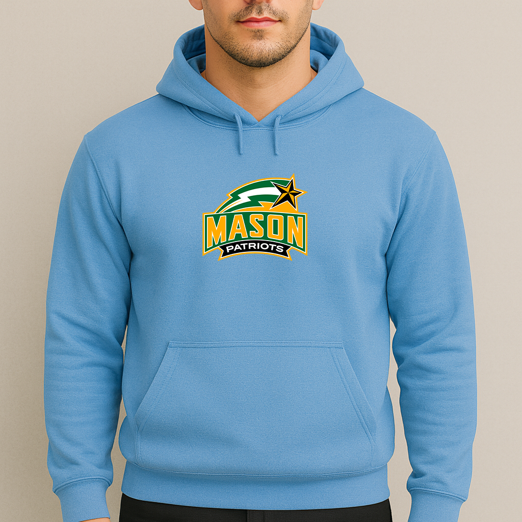 Men's George Mason Patriots Logo Pullover Hoodie