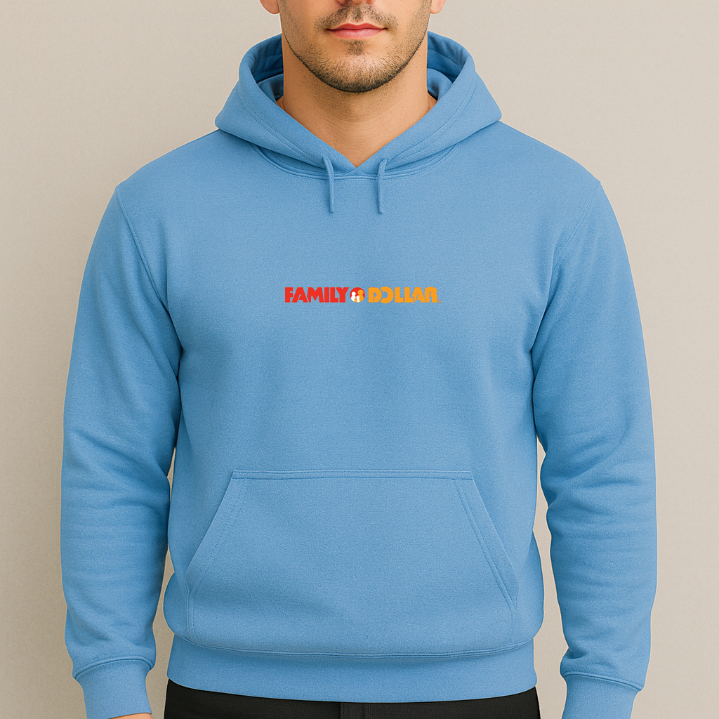 Men's Family Dollar Logo Pullover Hoodie