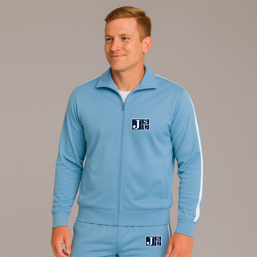 Men's Jackson State Tigers Logo Dri-Fit TrackSuit