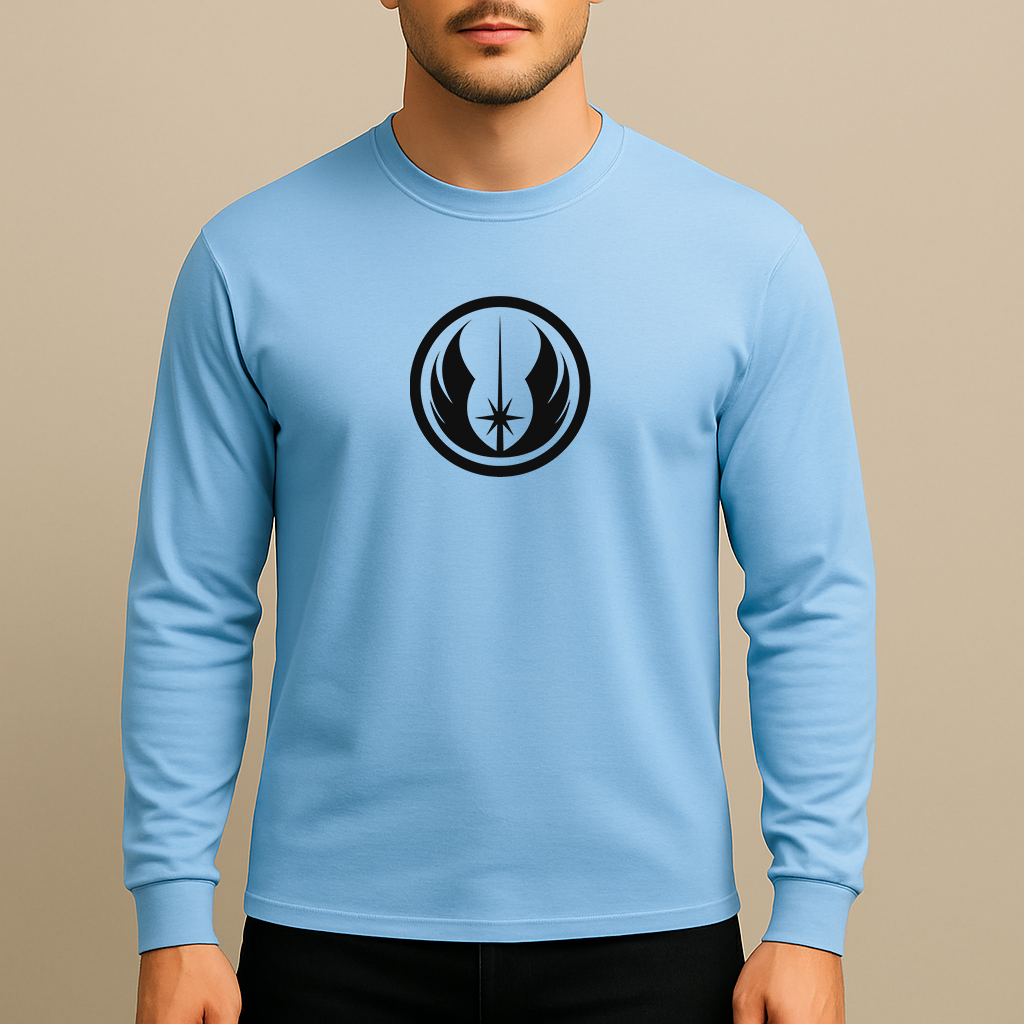 Men's Jedi Star Wars Movie Long Sleeve T-Shirt