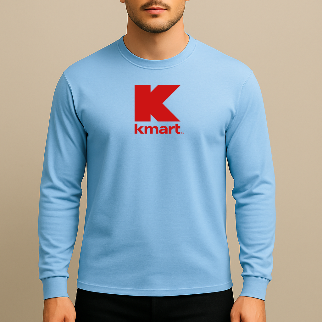 Men's Kmart Logo Long Sleeve T-Shirt