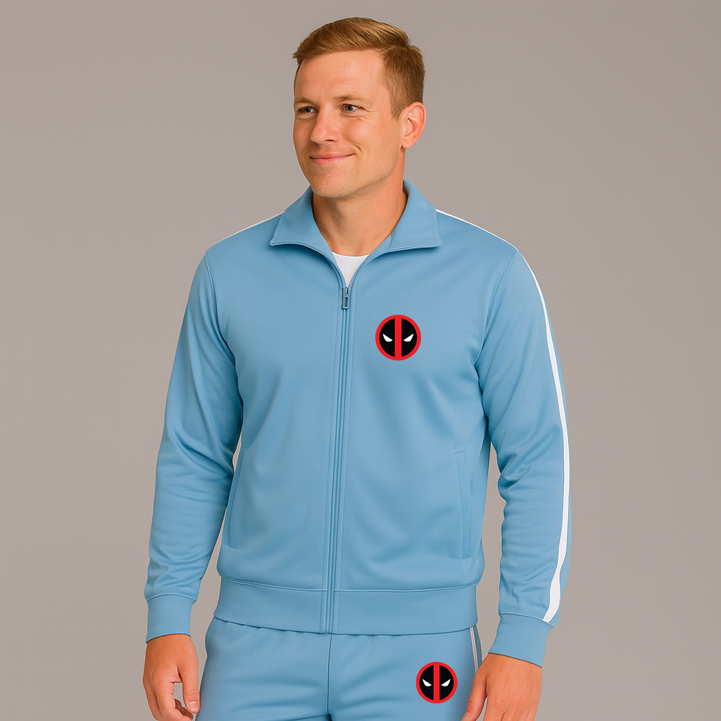 Men's Deadpool Marvel Superhero Dri-Fit TrackSuit