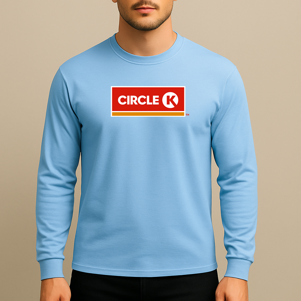 Men's Circle K Gas Station  Long Sleeve T-Shirt
