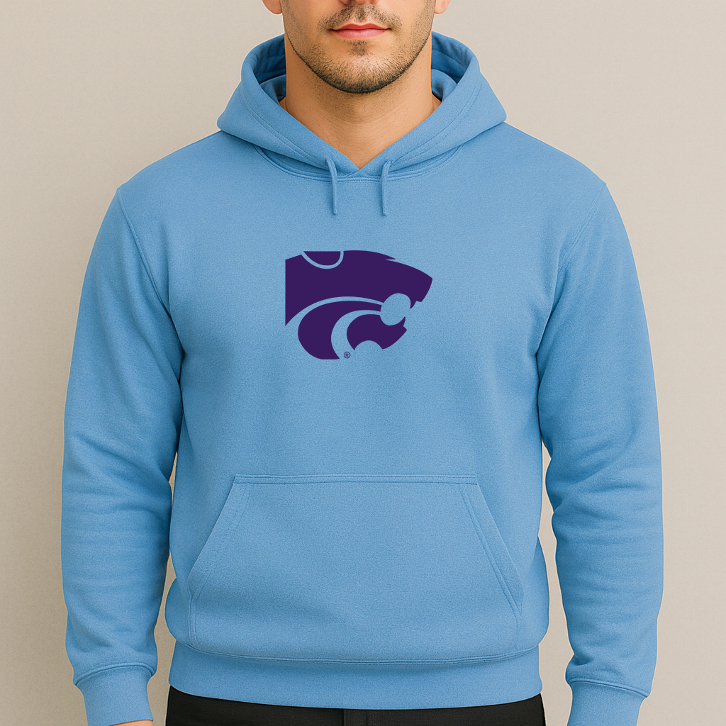Men's Kansas State Wildcats Logo Pullover Hoodie