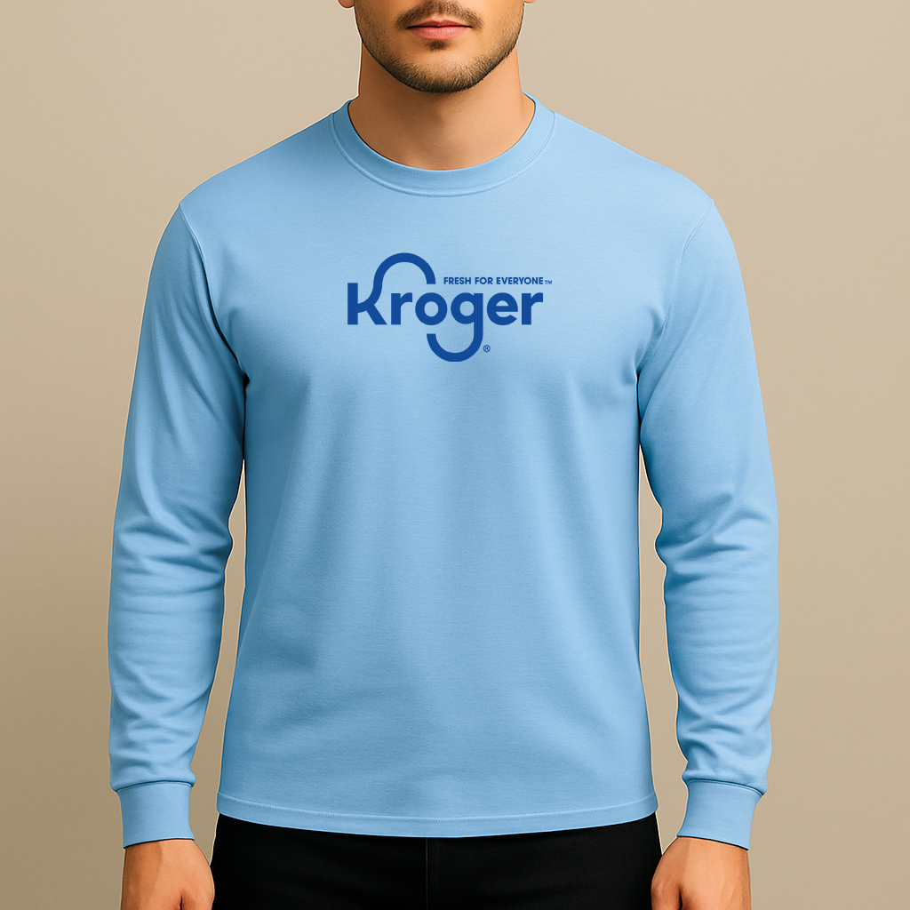Men's Kroger Logo Long Sleeve T-Shirt