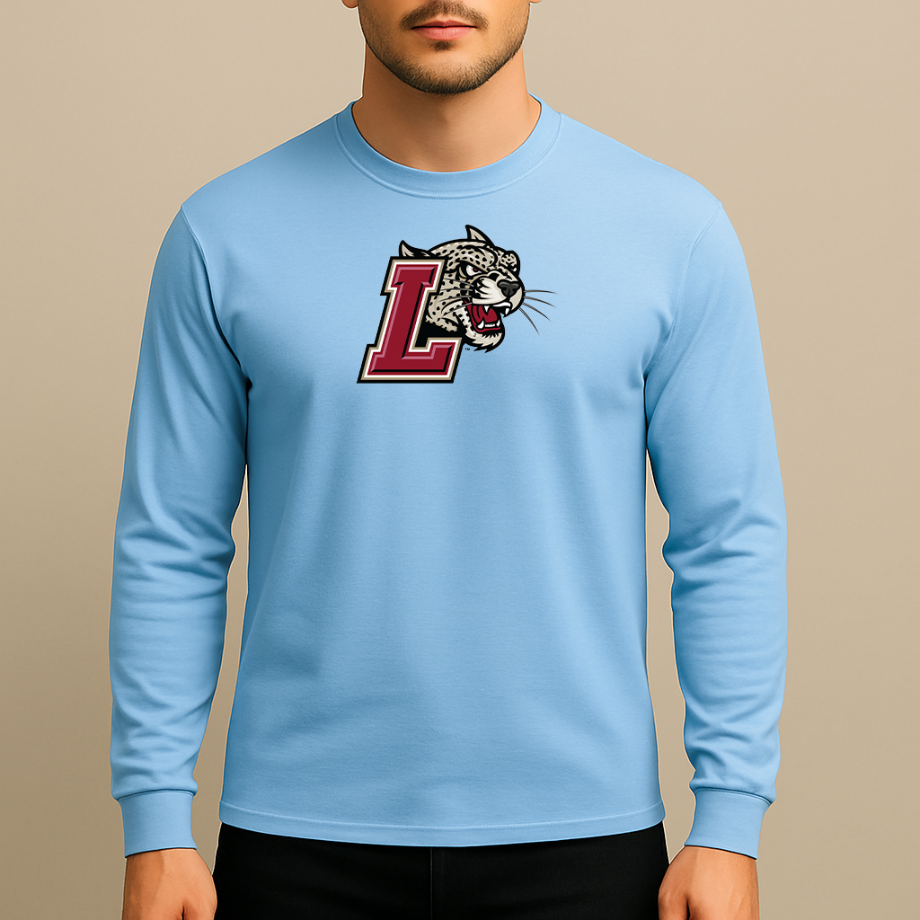 Men's Lafayette Leopards Logo Long Sleeve T-Shirt