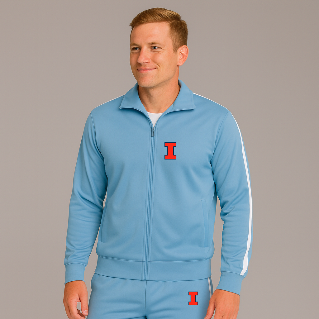 Men's Illinois Fighting Illini Logo Dri-Fit TrackSuit