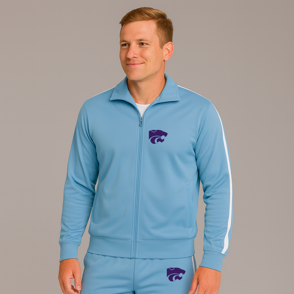 Men's Kansas State Wildcats Logo Dri-Fit TrackSuit