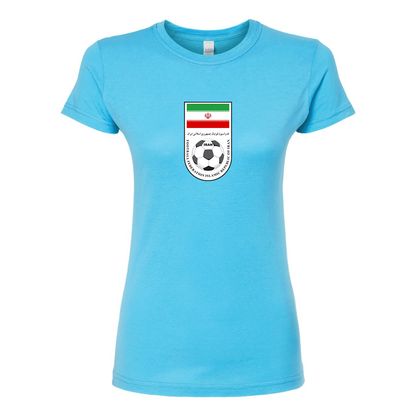 Women’s Iran National Soccer Team Round Neck T-Shirt