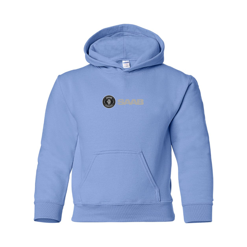 Youth Saab Logo Pullover Hoodie
