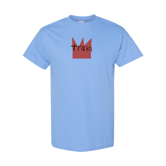 Men's Train Logo Cotton T-Shirt