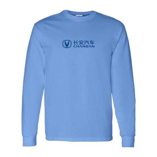 Men's Changan Logo Long Sleeve T-Shirt