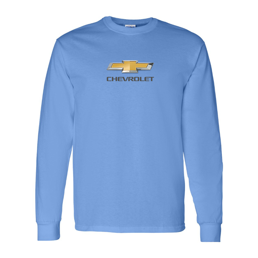 Youth Chevrolet Logo Cotton Long Sleeve T-Shirt