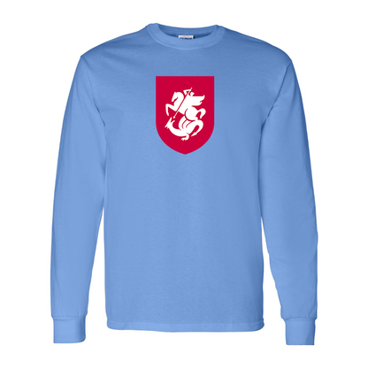 Men's Georgia National Soccer Team Long Sleeve T-Shirt