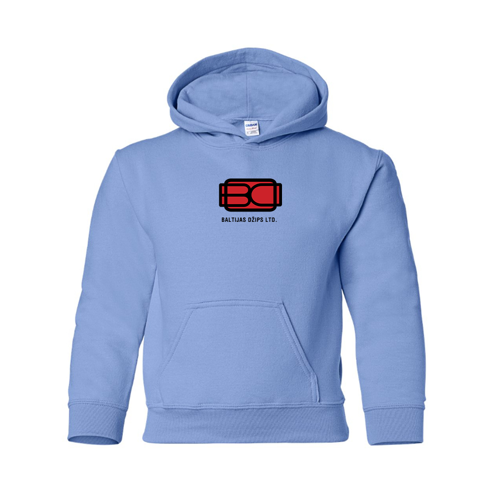 Youth Baltijas Dzips Logo Pullover Hoodie