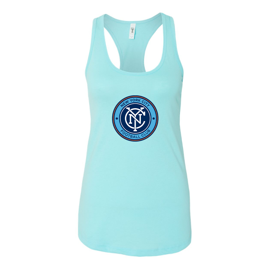 Women's New York City FC Racerback Tank Top