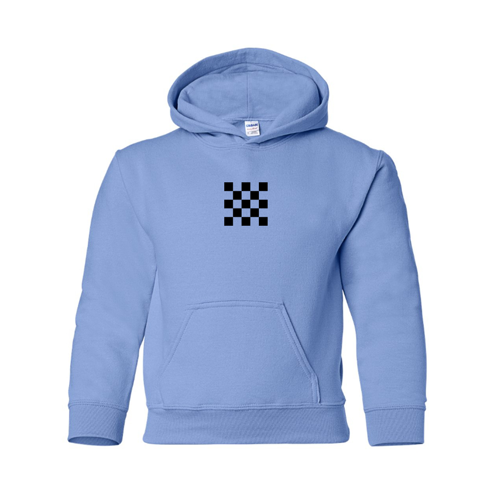 Youth Checker Motors Corporation Logo Pullover Hoodie