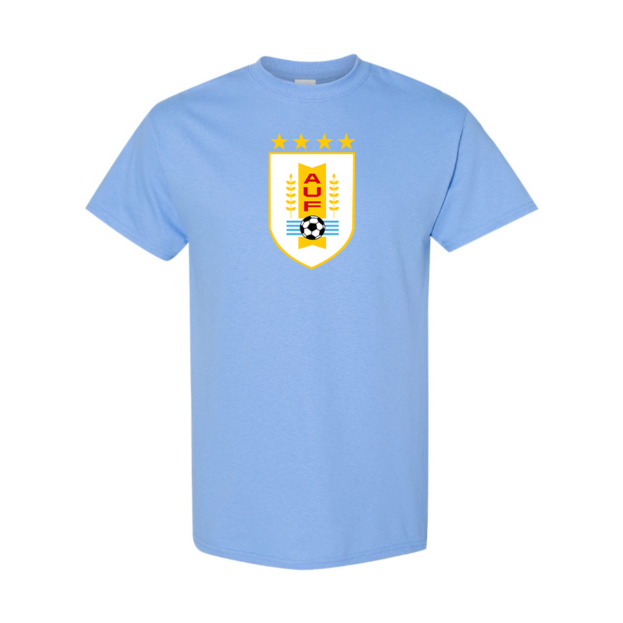 Men's Uruguay National Soccer Team Cotton T-Shirt