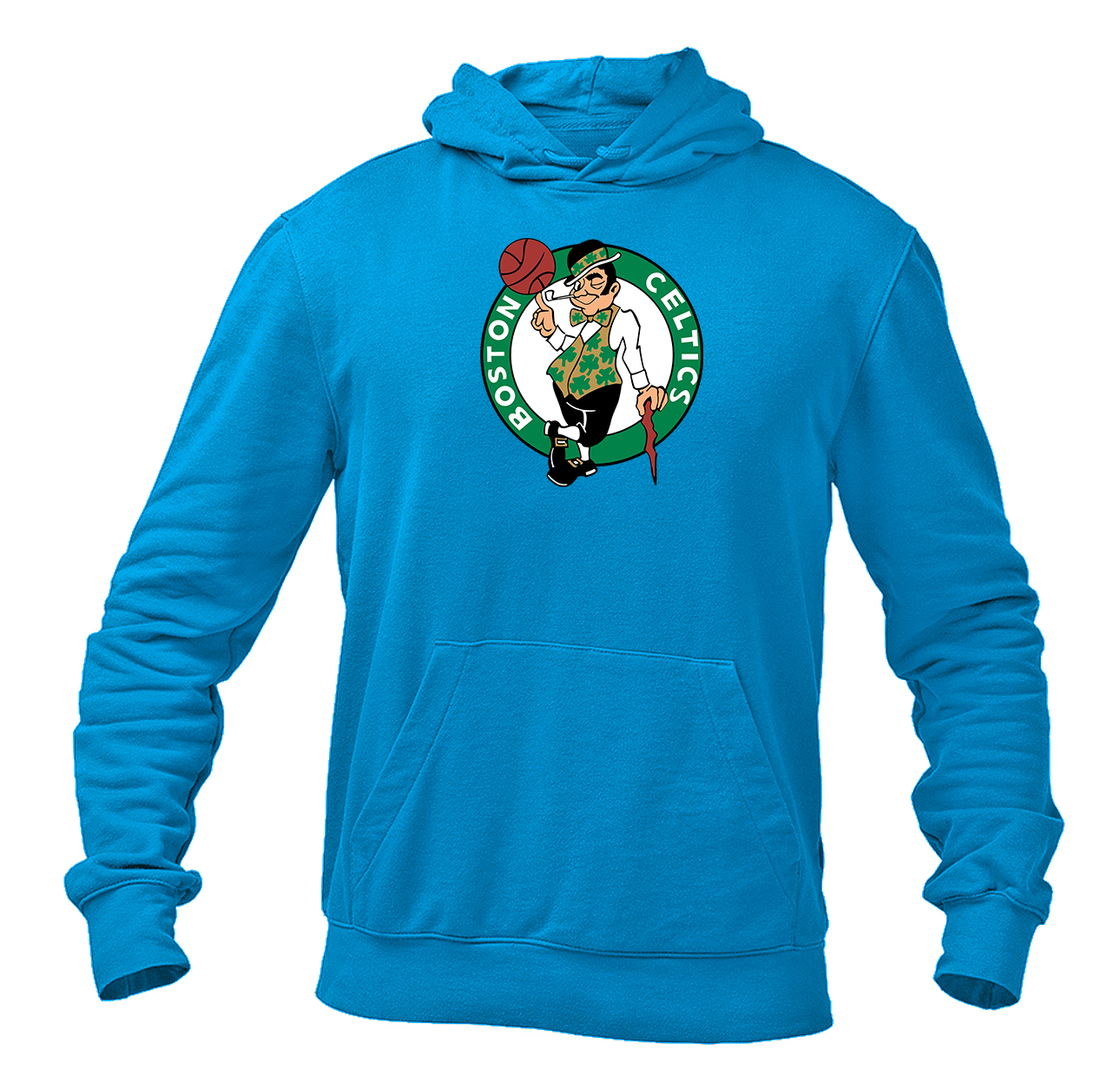 Men's Boston Celtics Logo Gildan  Heavy Blend Hooded Sweatshirt