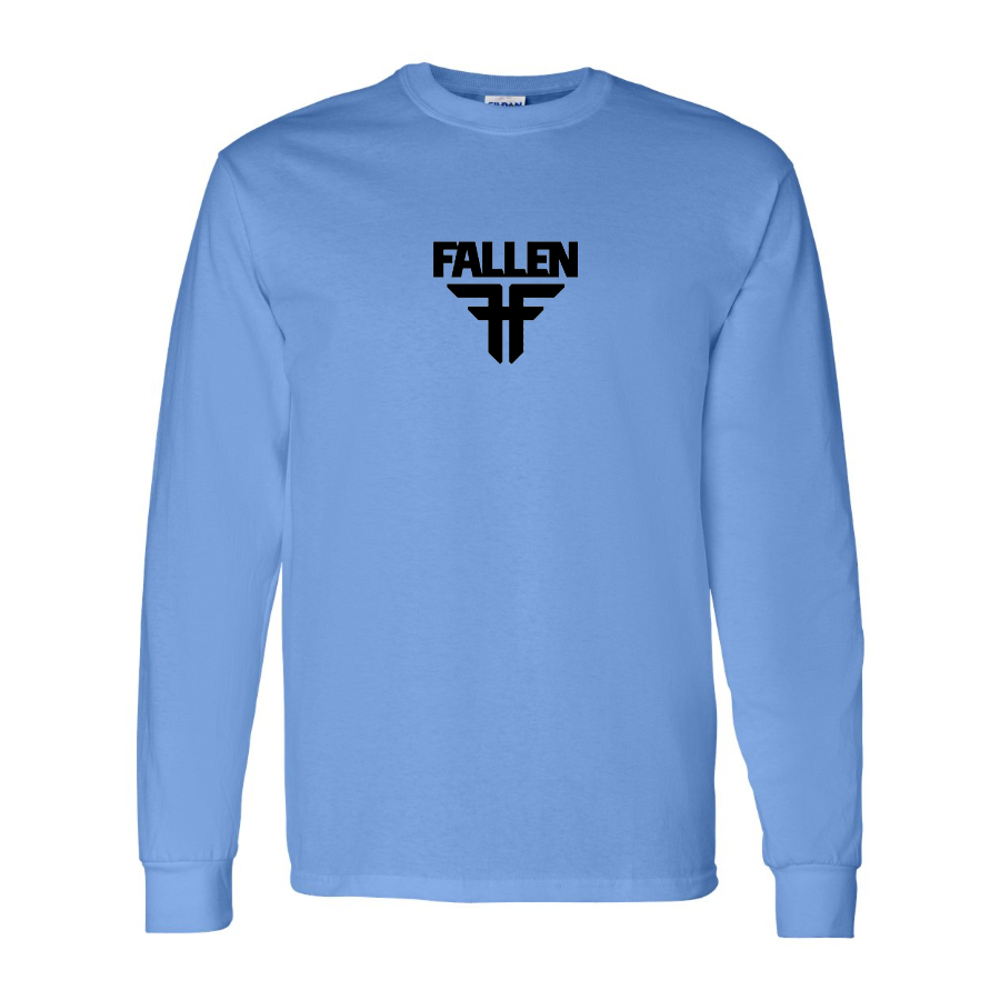 Youth Fallen Logo Cotton Long Sleeve T-Shirt