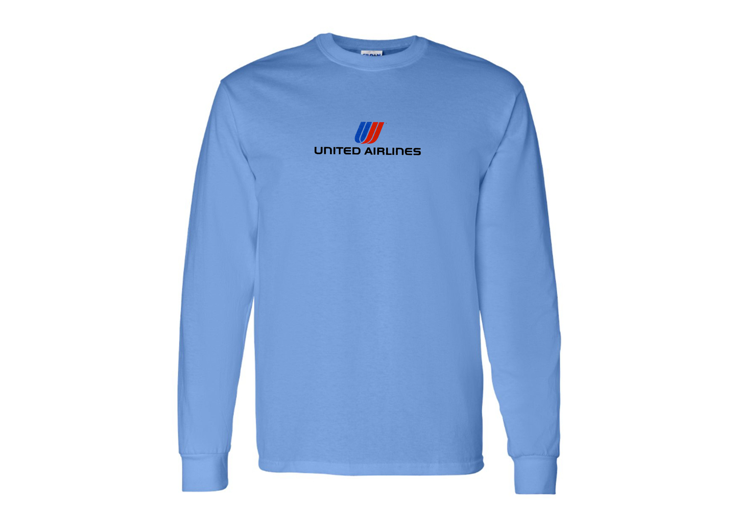 Youth United Airlines Logo Cotton Long Sleeve T-Shirt
