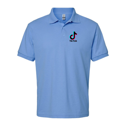 Men's TikTok Social Dry Blend Polo