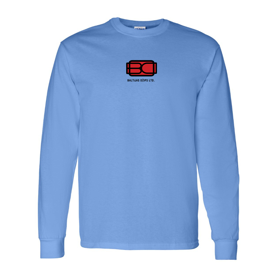 Youth Baltijas Dzips Logo Cotton Long Sleeve T-Shirt