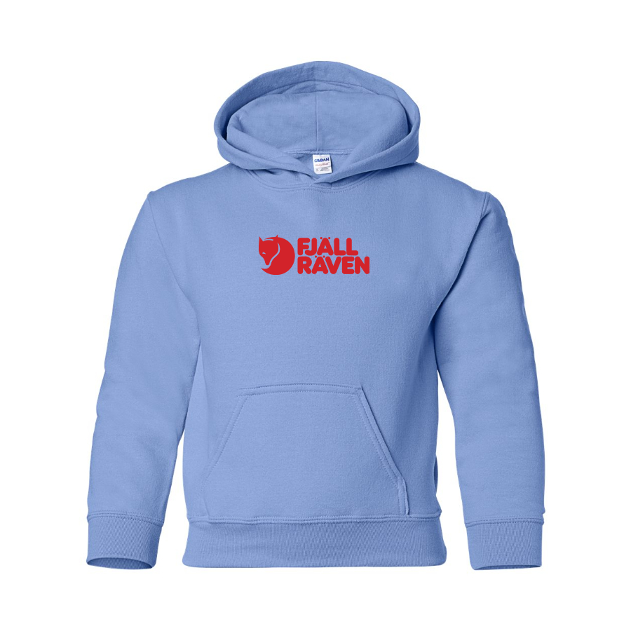 Youth Fjallraven Logo Pullover Hoodie