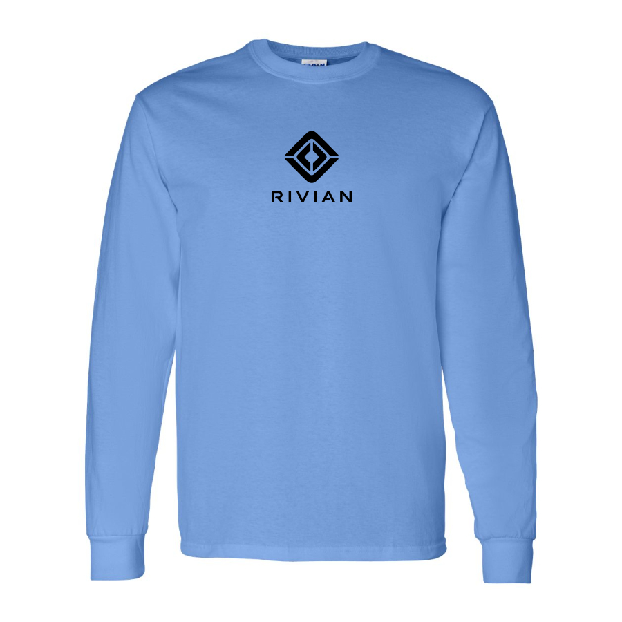 Youth Rivian Logo Cotton Long Sleeve T-Shirt