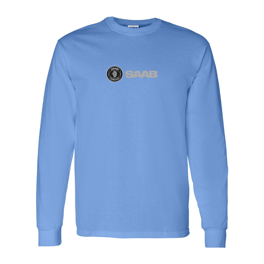 Youth Saab Logo Cotton Long Sleeve T-Shirt