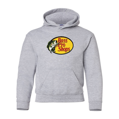 Youth Bass Pro Shops Logo Gildan Heavy Blend  Hooded Sweatshirt
