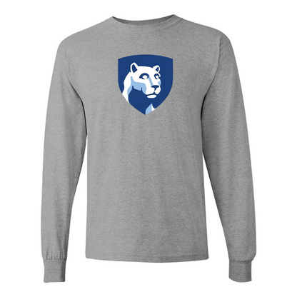 Men's Penn State Symbol Gildan Heavy Cotton Long Sleeve T-Shirt