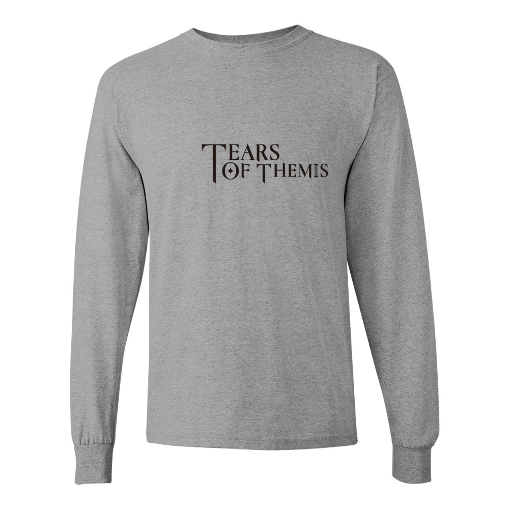 Men's Tear Of Themis Logo Gildan Heavy Cotton Long Sleeve T-Shirt