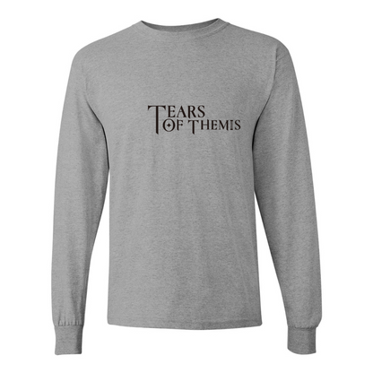 Men's Tear Of Themis Logo Gildan Heavy Cotton Long Sleeve T-Shirt
