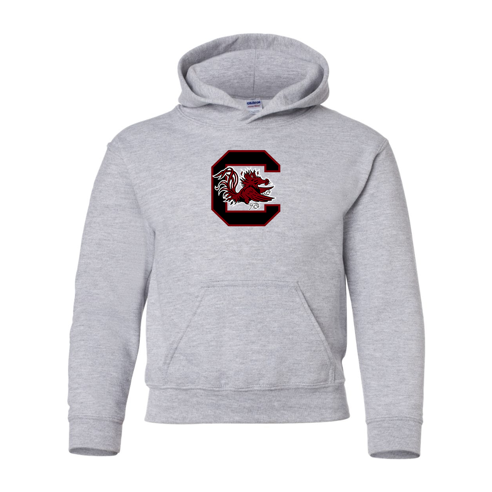 Youth South Carolina Gamecocks Logo Gildan Heavy Blend  Hooded Sweatshirt
