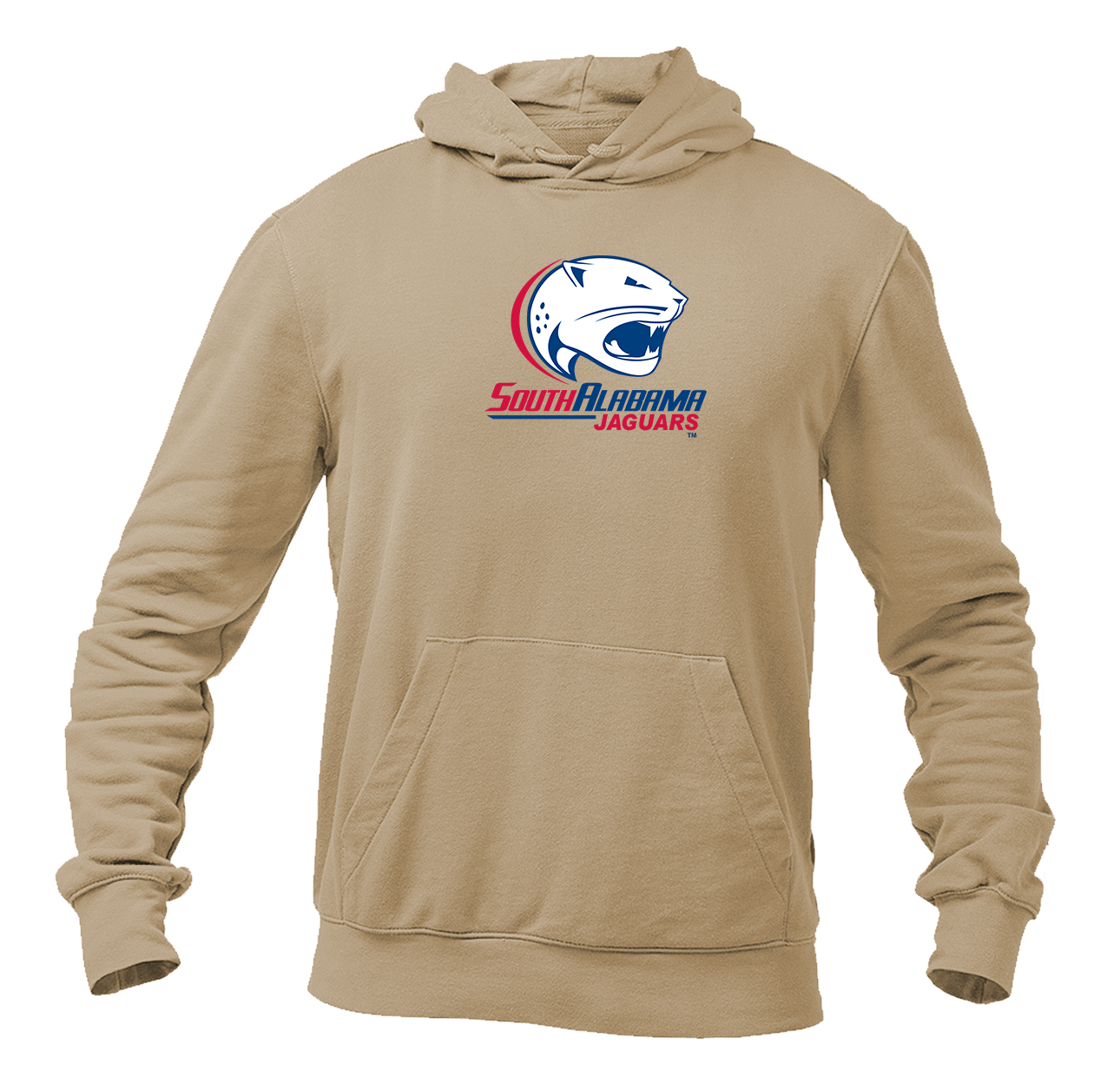 Men's South Alabama Jaguars Logo Softstyle Midweight Hooded Sweatshirt