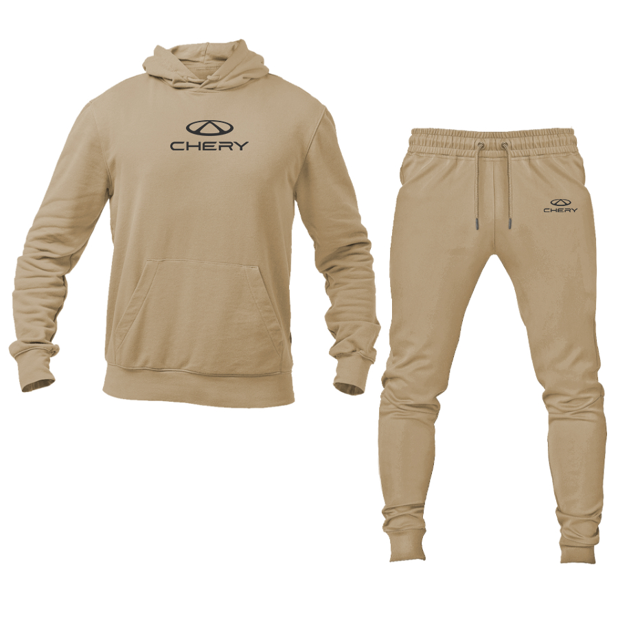 Men's Chery Logo Hoodie Joggers Set