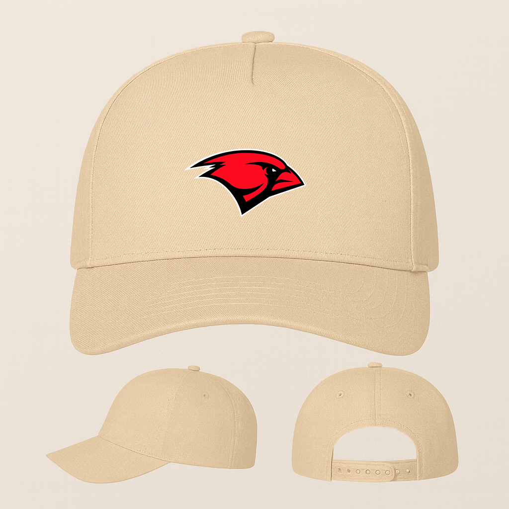 Incarnate Word Cardinals Logo Five Panel Twill Snapback Cap