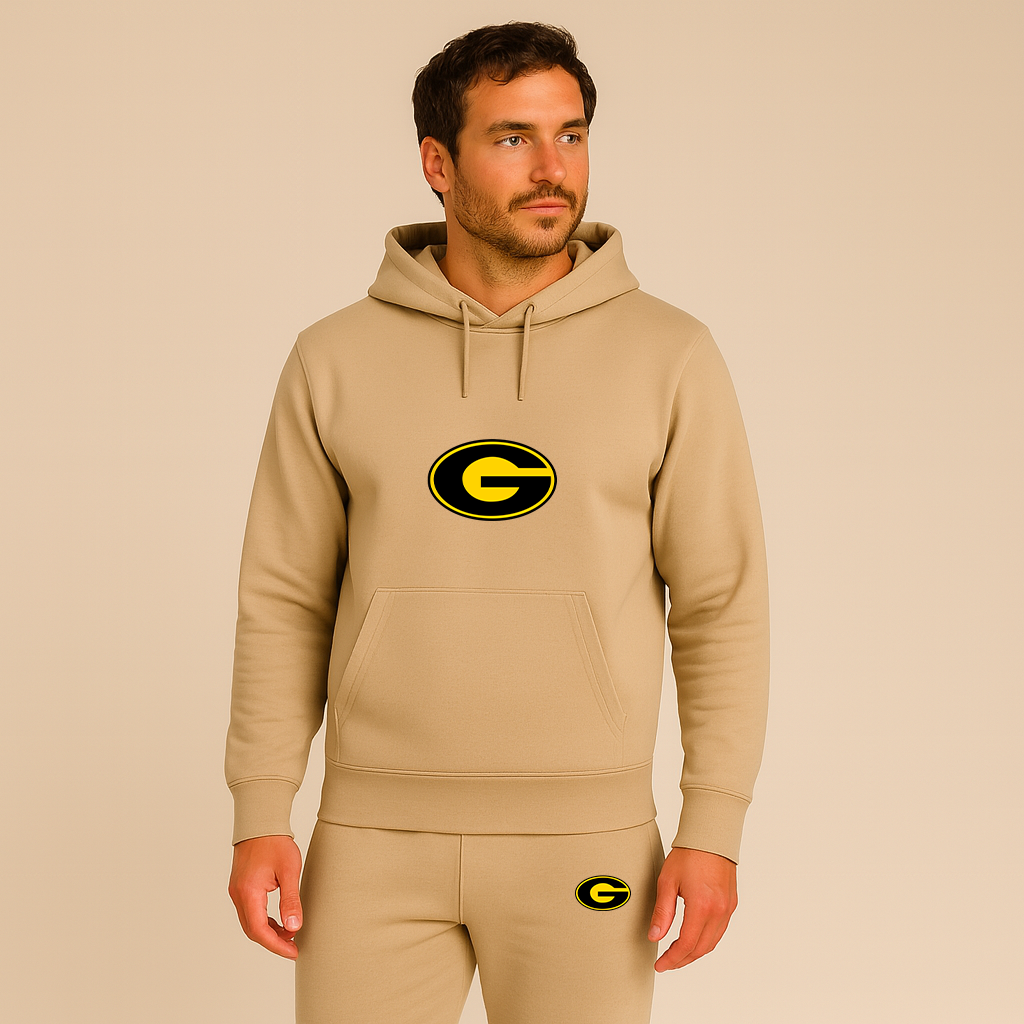 Men's Grambling State Tigers Logo Hoodie Joggers Set