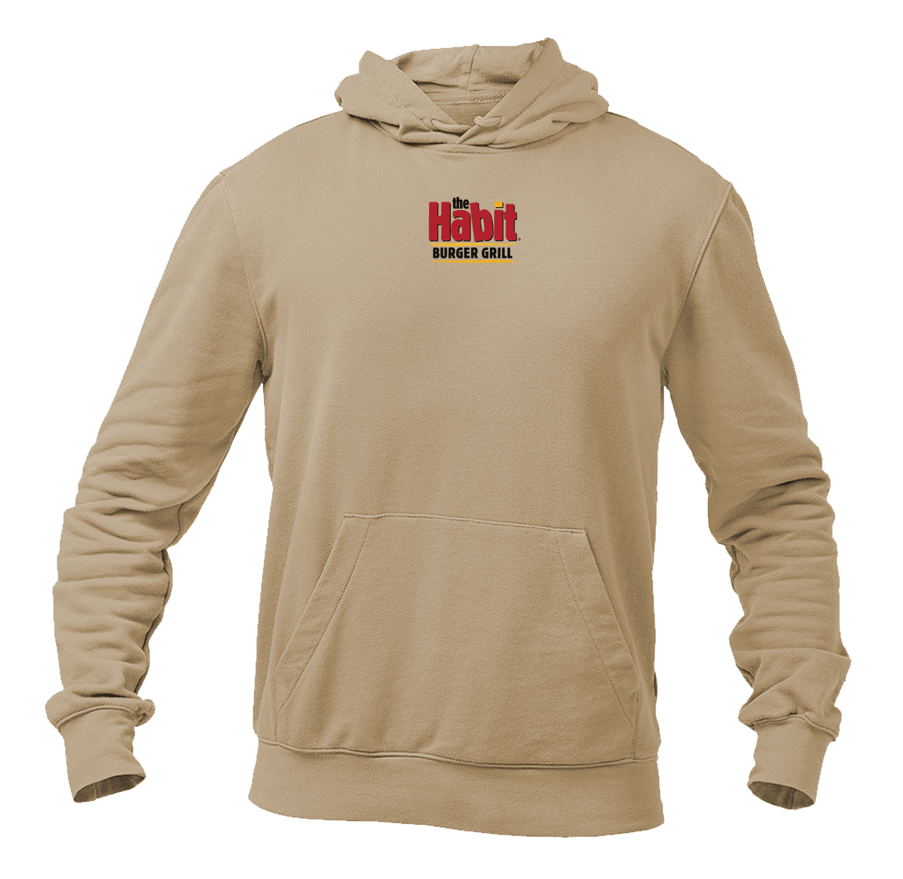 Men's The Habit Burger Grill Logo Pullover Hoodie