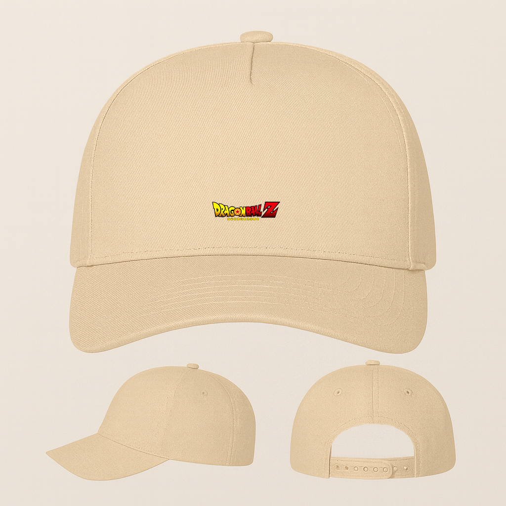 Dragon Ball Z Title Five Panel Twill Snapback Cap