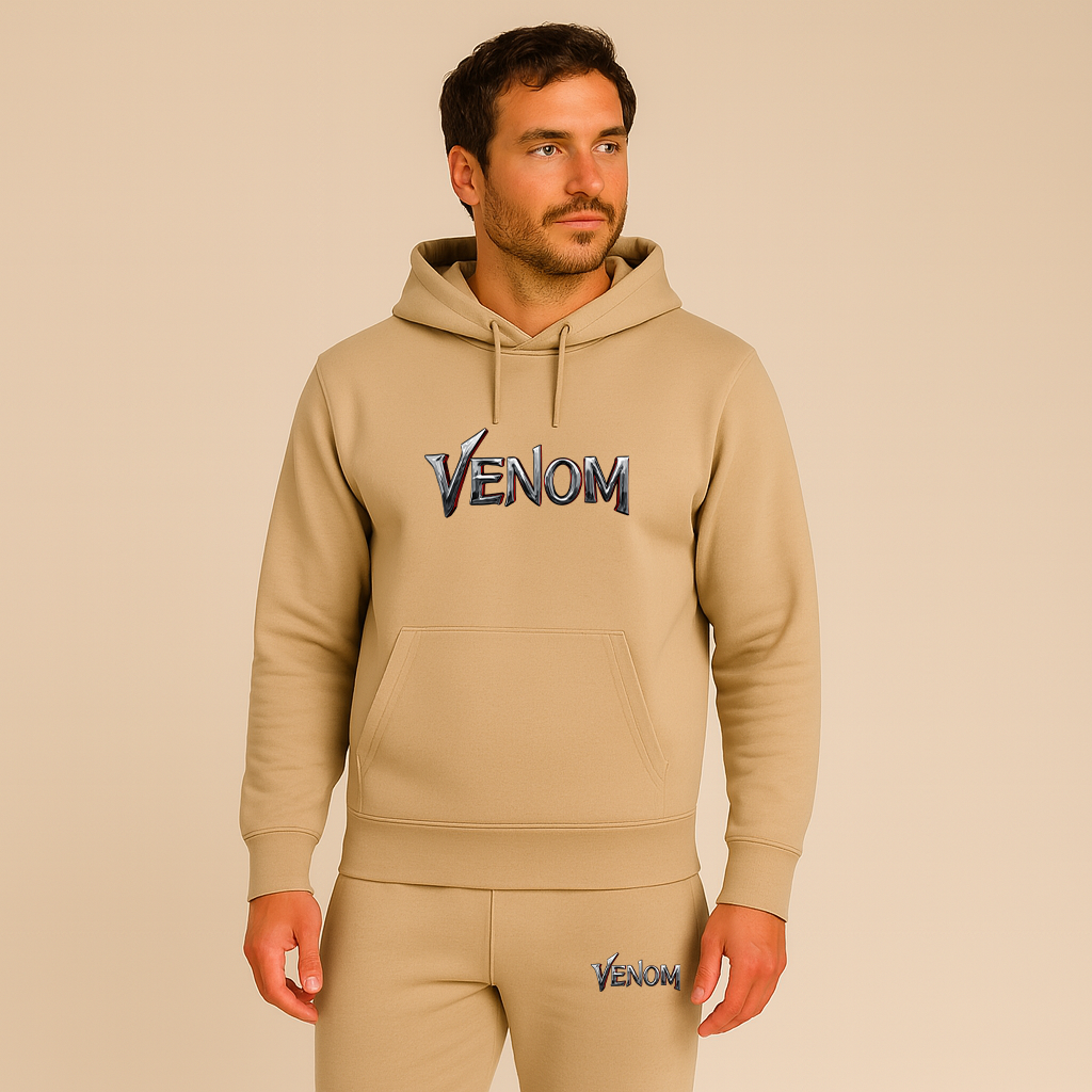 Men's Venom Movie Hoodie Joggers Set
