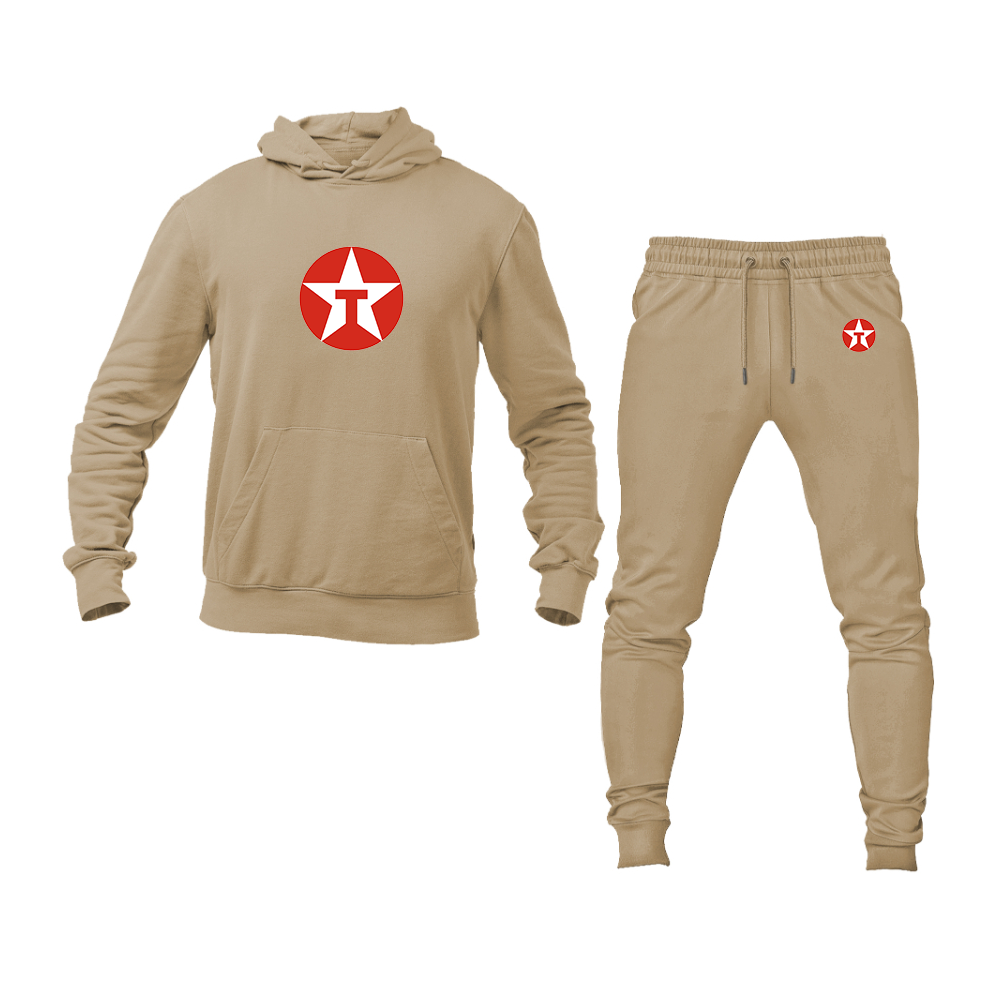 Men's Texaco Logo Hoodie Joggers Set