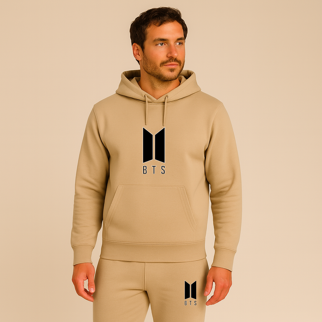 Men's BTS Music Hoodie Joggers Set