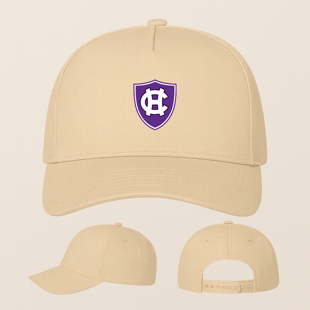 Holy Cross Crusaders Logo Five Panel Twill Snapback Cap
