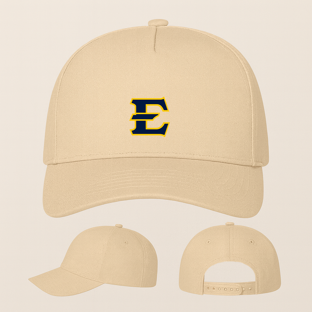 ETSU Buccaneers Logo Five Panel Twill Snapback Cap